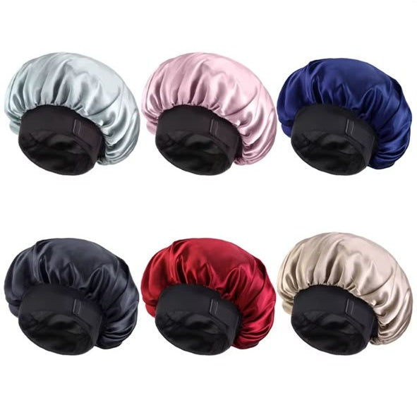 bonnet de nuit en satin